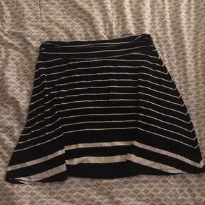 Black & White stripe Skirt: Merona
